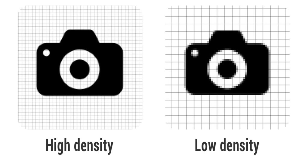 density-of-pixels