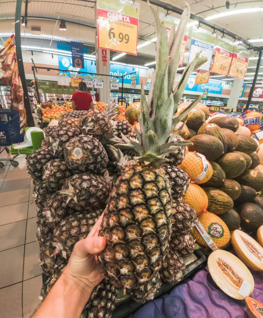 Pineapple-in-a-brazilian-supermarket